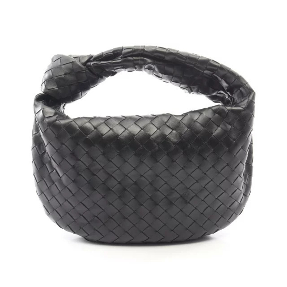 Bottega Veneta Teen Jodie Handbag Leather Black